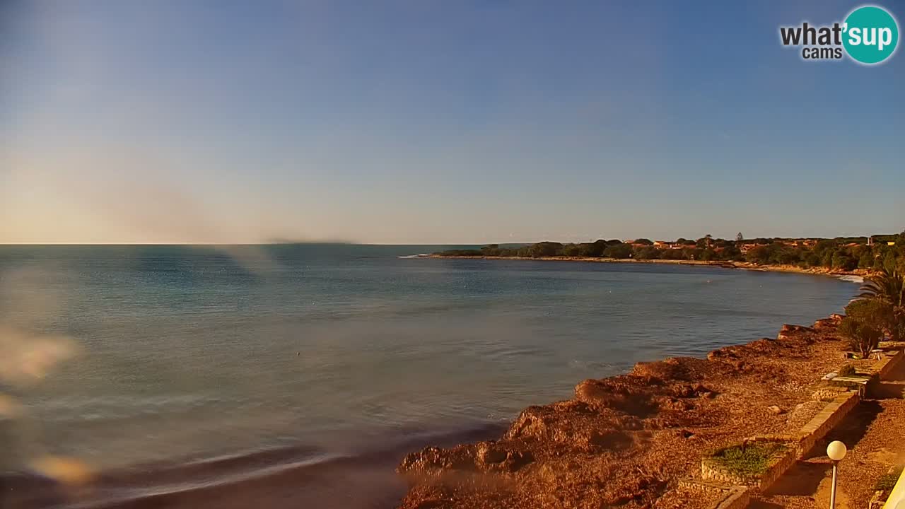 Cala Saline webcam – Strand Putzu Idu | Sardinien