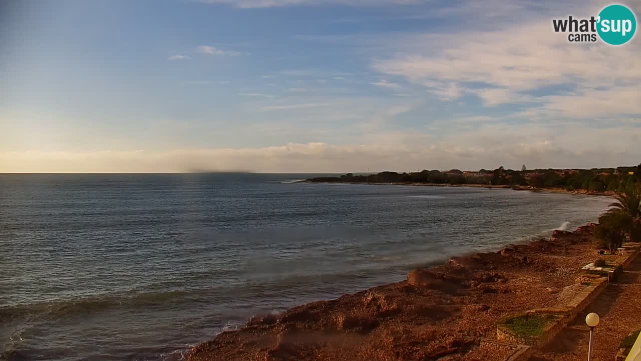 Cala Saline webcam – Strand Putzu Idu | Sardinien