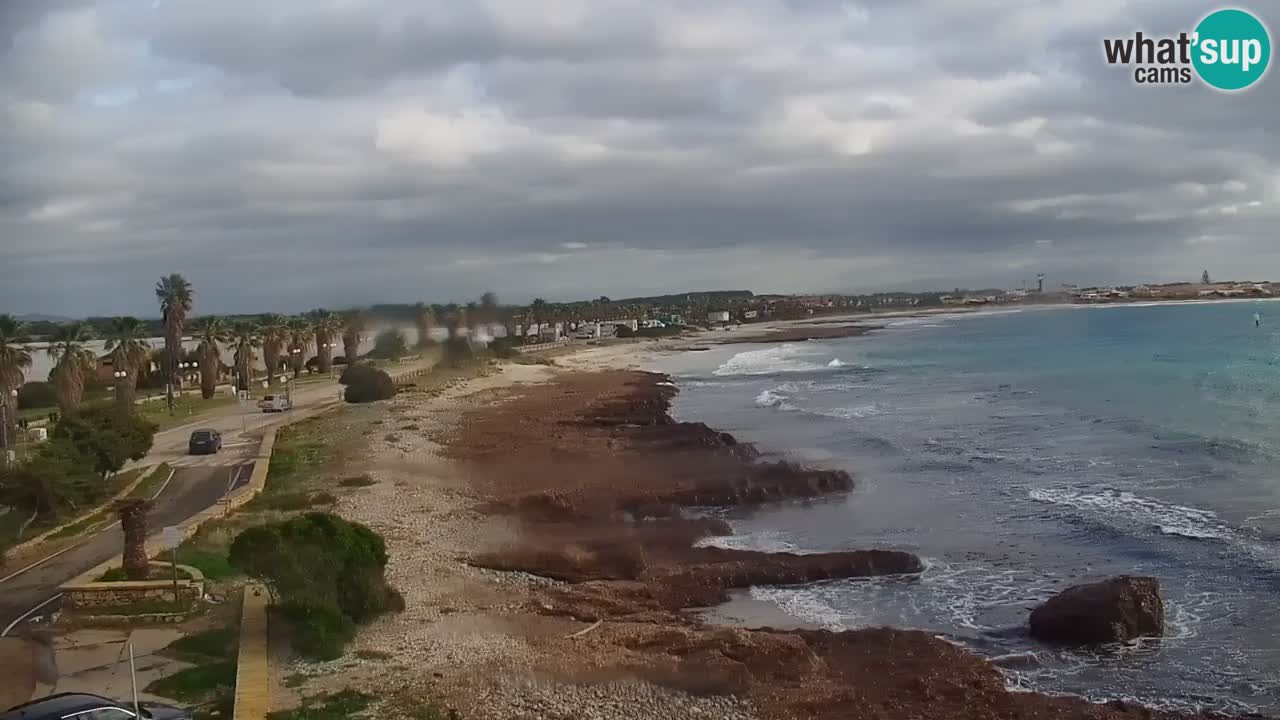 Web Kamera Cala Saline – plaža Putzu Idu | Sardinija