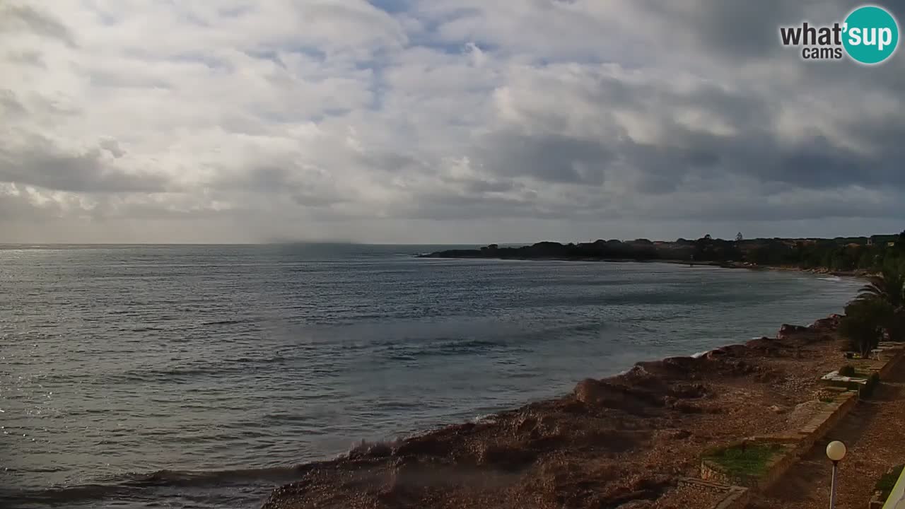 Cala Saline webcam – Strand Putzu Idu | Sardinien