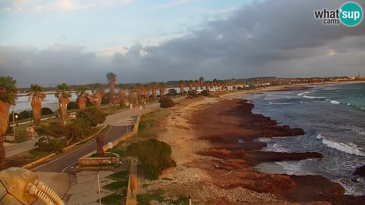 Cala Saline webcam – Strand Putzu Idu | Sardinien