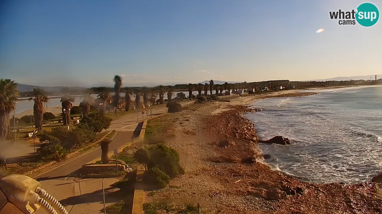 Web Kamera Cala Saline – plaža Putzu Idu | Sardinija