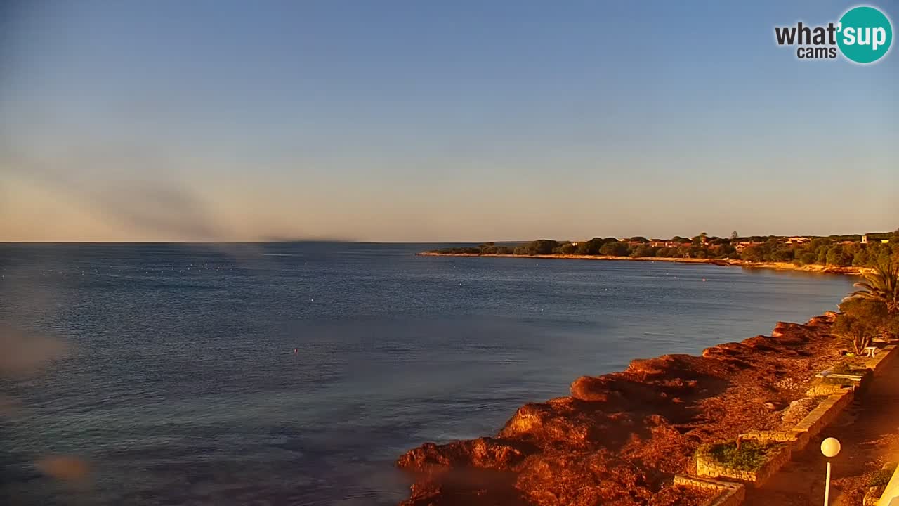 Web Kamera Cala Saline – plaža Putzu Idu | Sardinija