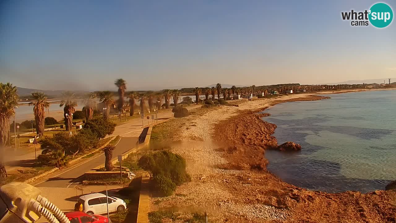 Livecam Putzu Idu – Cala Saline | Sardinia