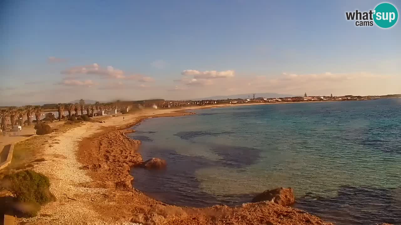 Livecam Cala Saline – Plage Putzu Idu | Sardaigne