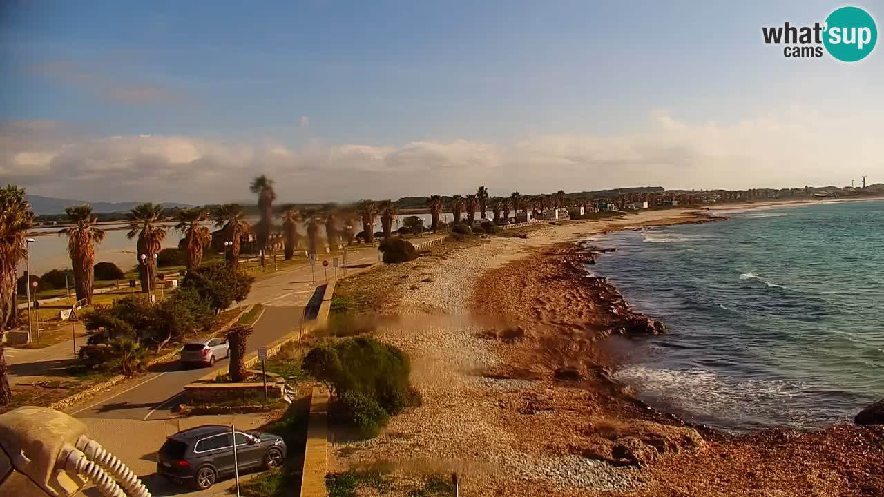 Web Kamera Cala Saline – plaža Putzu Idu | Sardinija