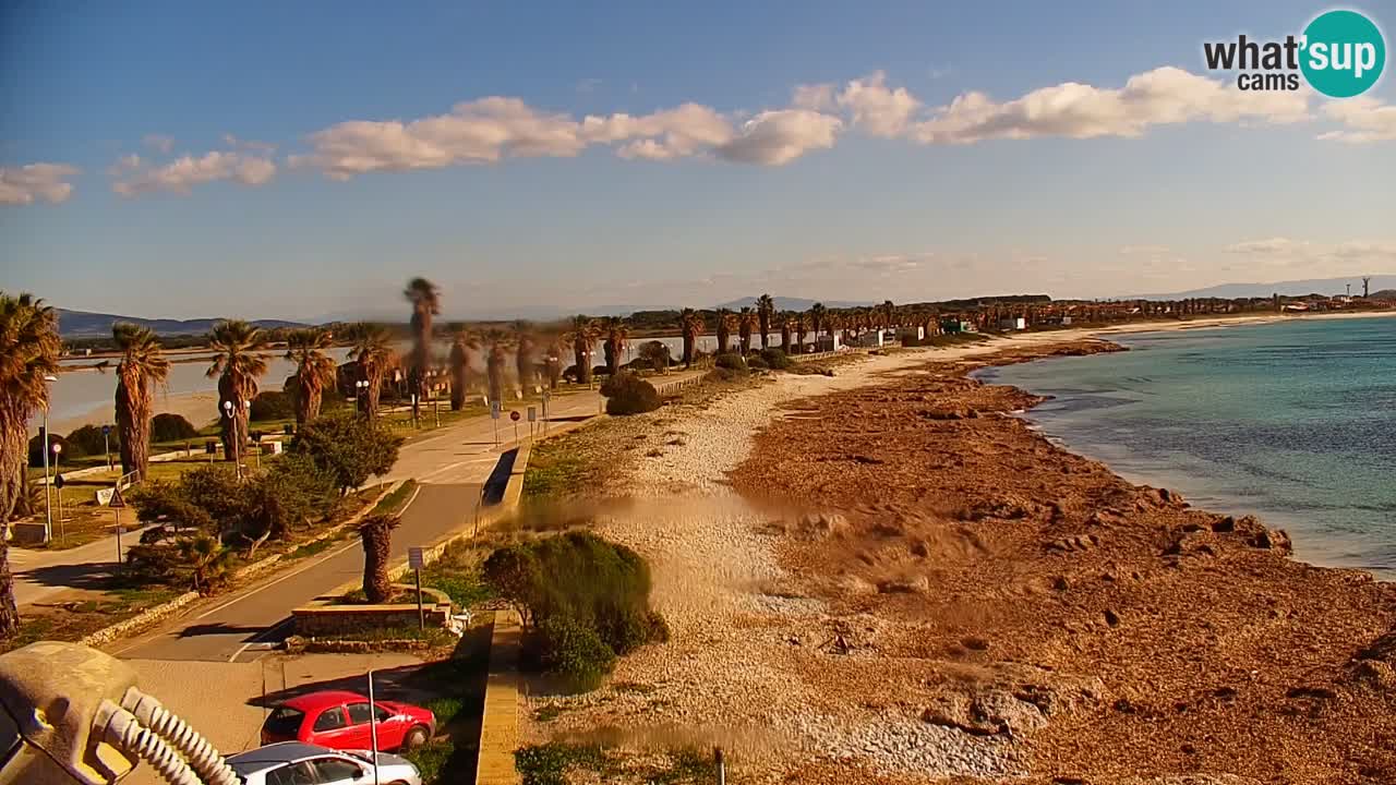 Livecam Putzu Idu – Cala Saline | Sardinia