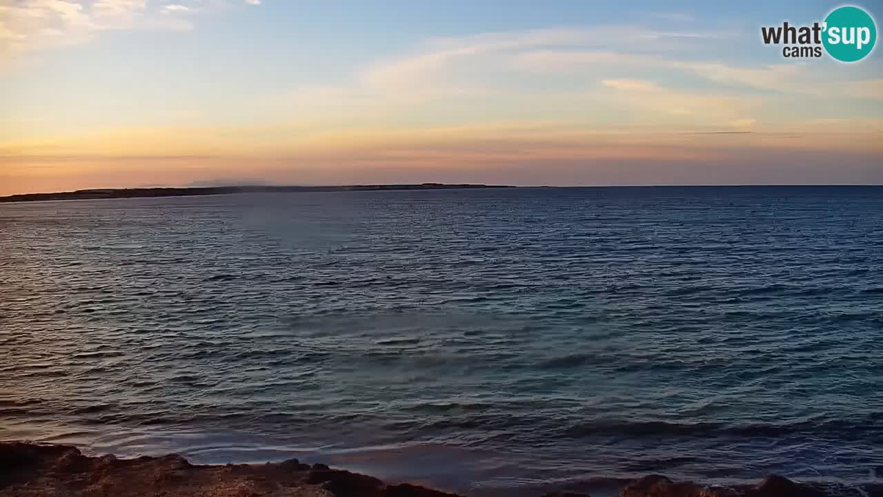 Spletna kamera Cala Saline – Plaža Putzu Idu | Sardinija