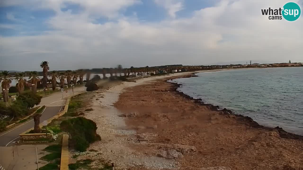 Cala Saline webcam – Strand Putzu Idu | Sardinien