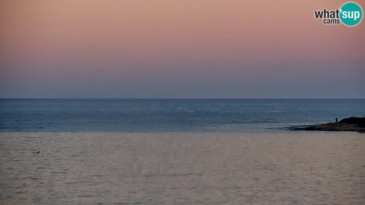 Spletna kamera Cala Saline – Plaža Putzu Idu | Sardinija