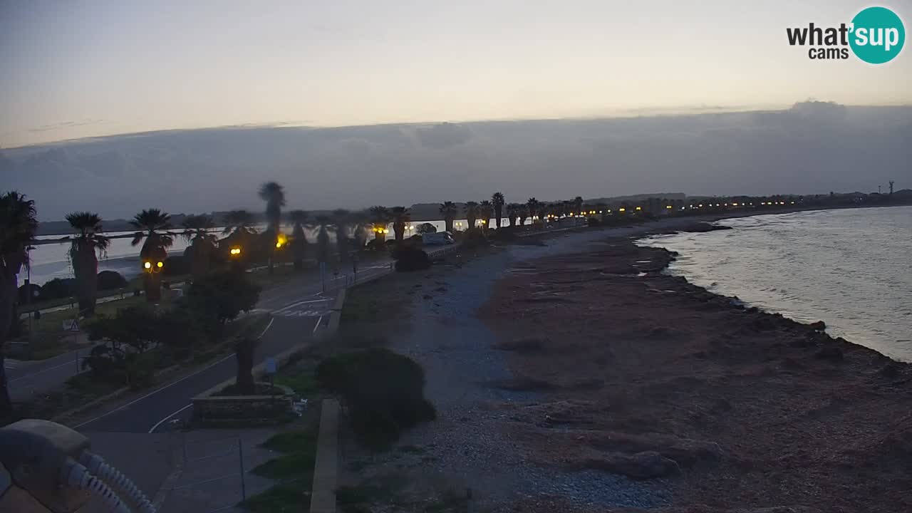 Webcam en vivo Cala Saline – Playa Putzu Idu | Cerdeña