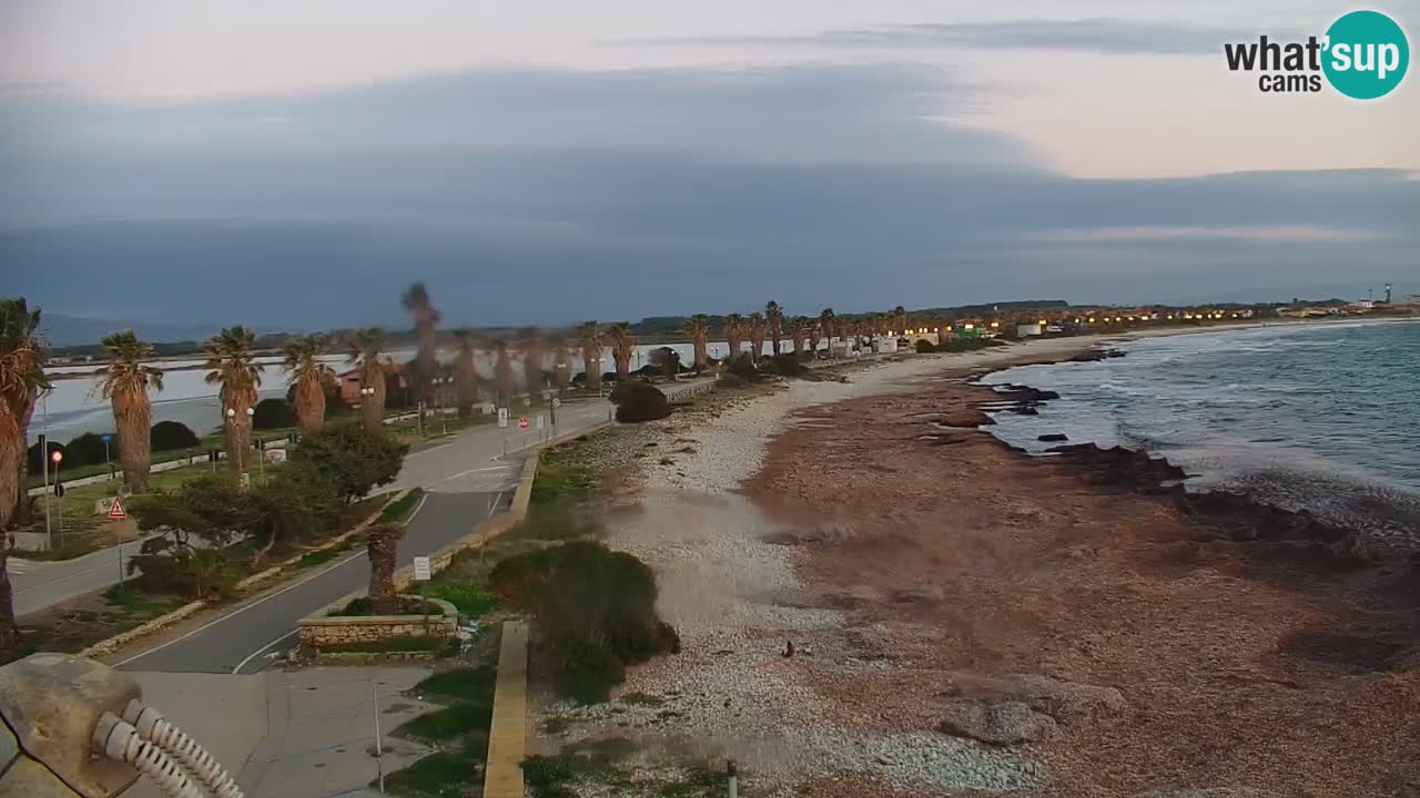 Cala Saline webcam – Strand Putzu Idu | Sardinien