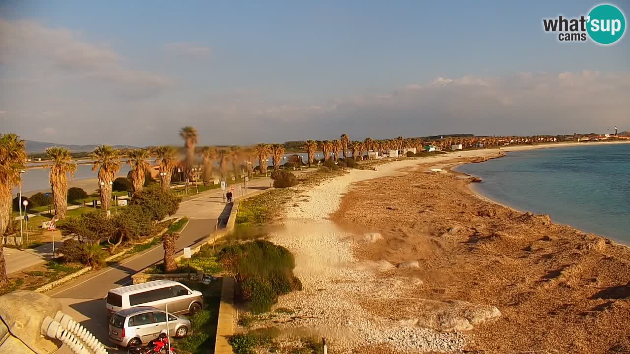 Cala Saline webcam – Strand Putzu Idu | Sardinien