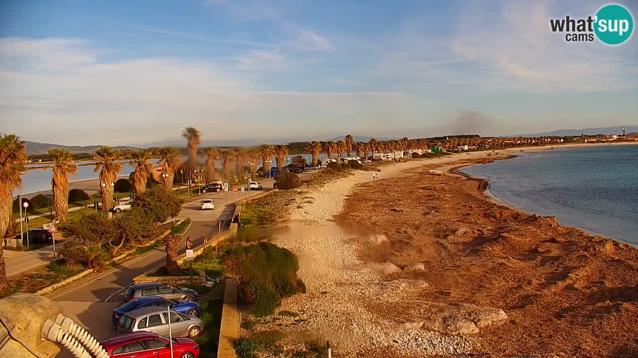 Cala Saline webcam – Strand Putzu Idu | Sardinien