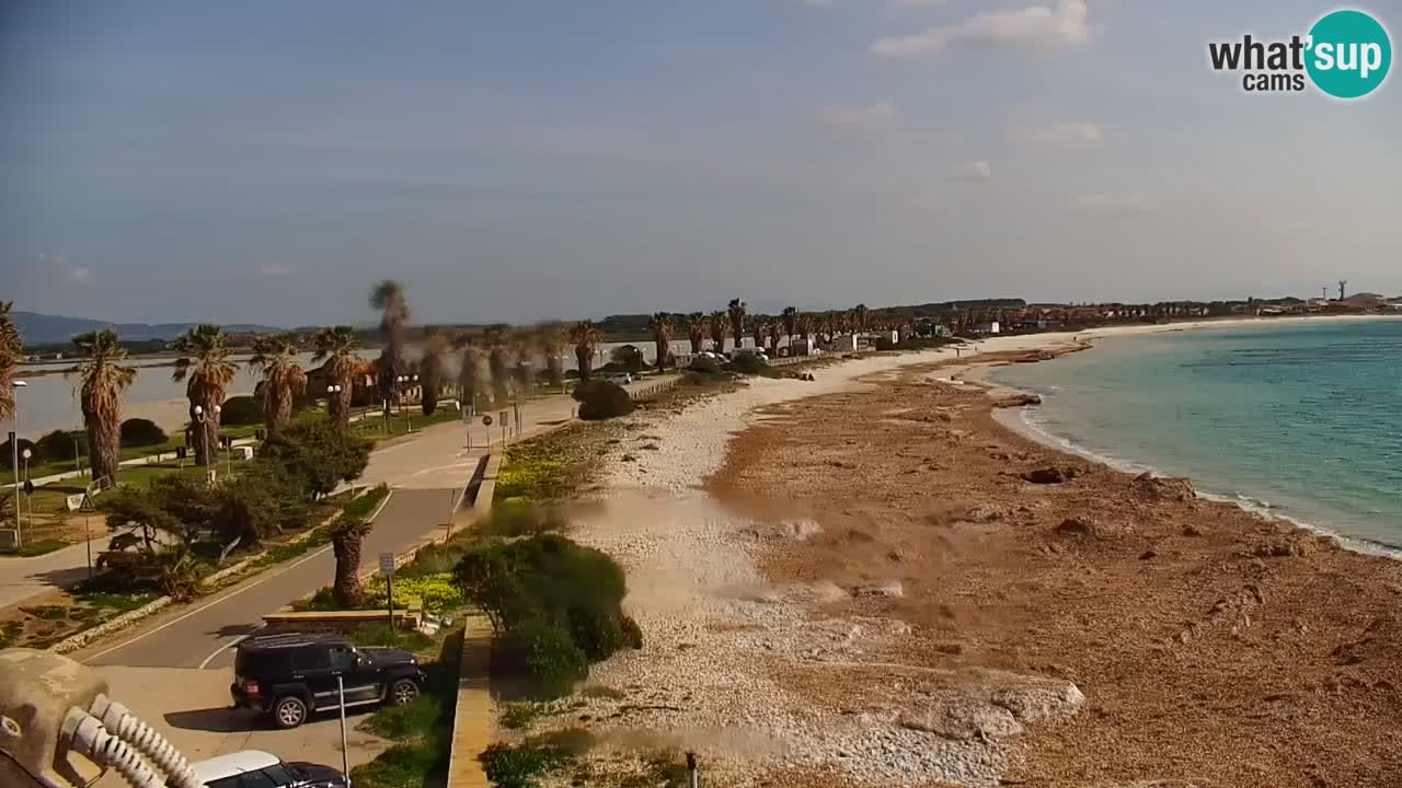 Webcam en vivo Cala Saline – Playa Putzu Idu | Cerdeña