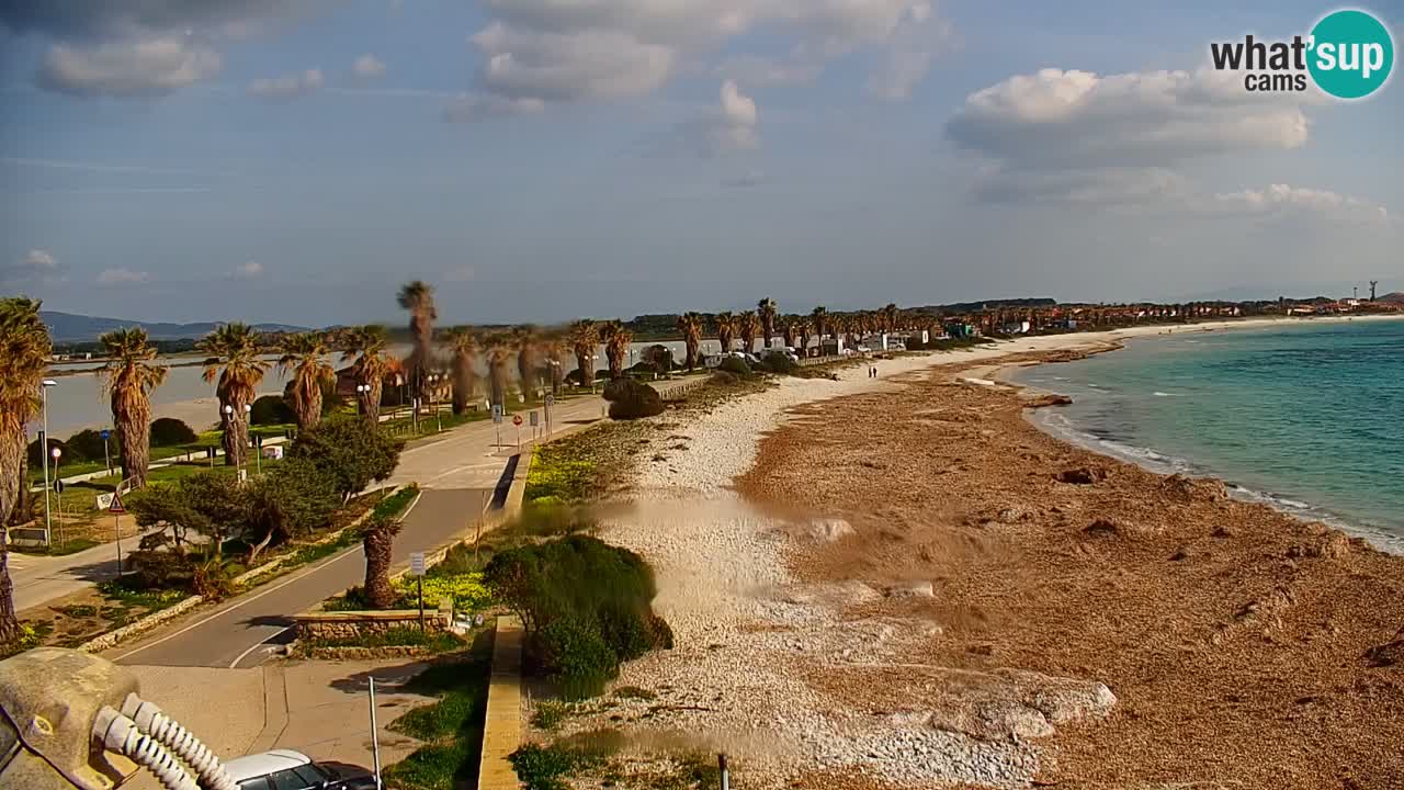 Livecam Cala Saline – Plage Putzu Idu | Sardaigne