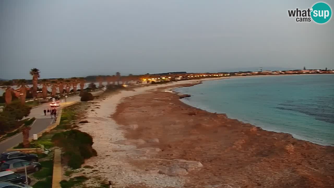 Spletna kamera Cala Saline – Plaža Putzu Idu | Sardinija