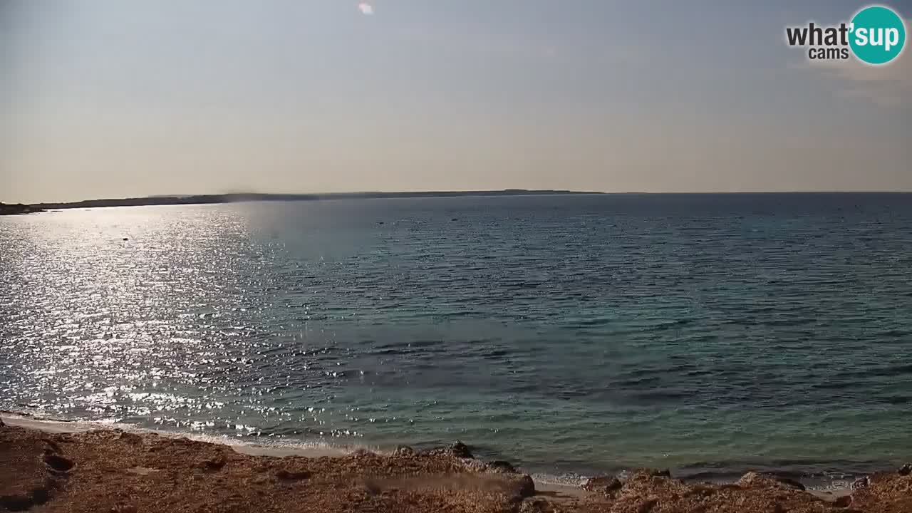 Spletna kamera Cala Saline – Plaža Putzu Idu | Sardinija