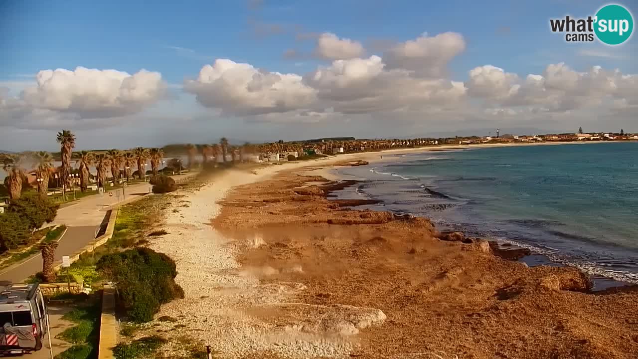 Web Kamera Cala Saline – plaža Putzu Idu | Sardinija