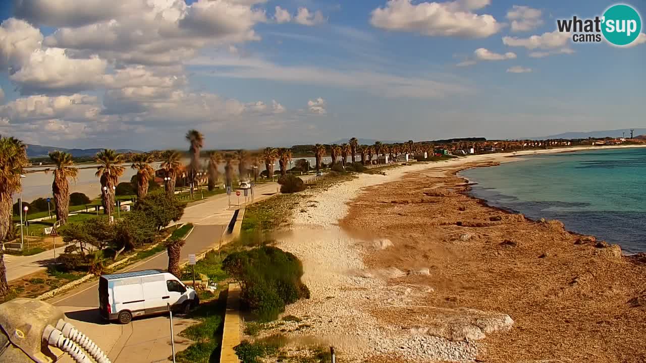 Web Kamera Cala Saline – plaža Putzu Idu | Sardinija