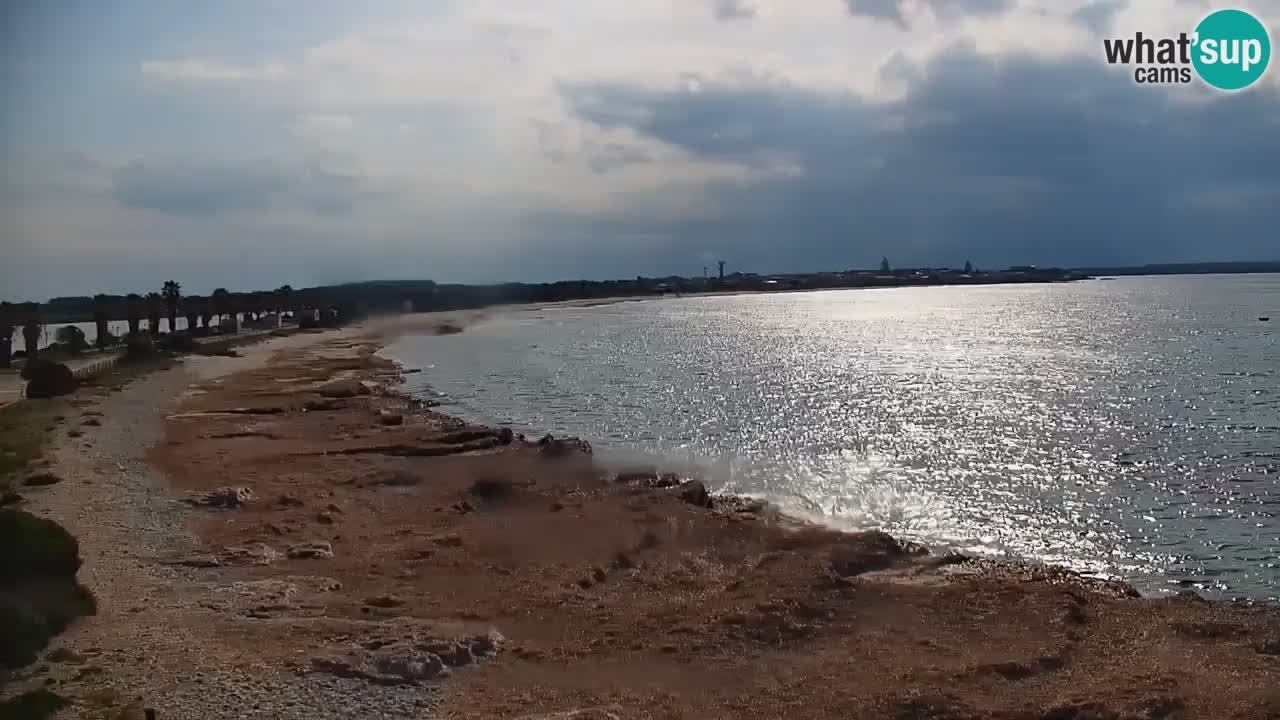 Spletna kamera Cala Saline – Plaža Putzu Idu | Sardinija