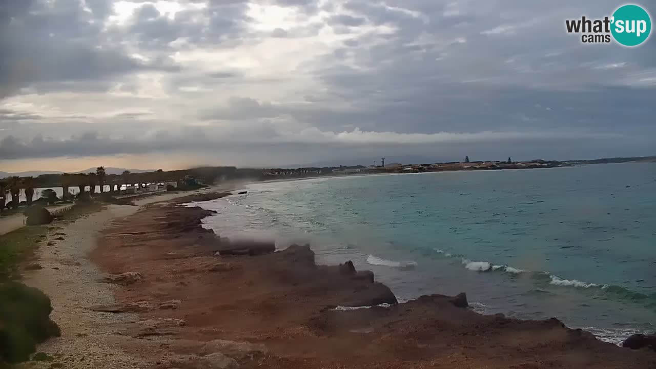 Spletna kamera Cala Saline – Plaža Putzu Idu | Sardinija