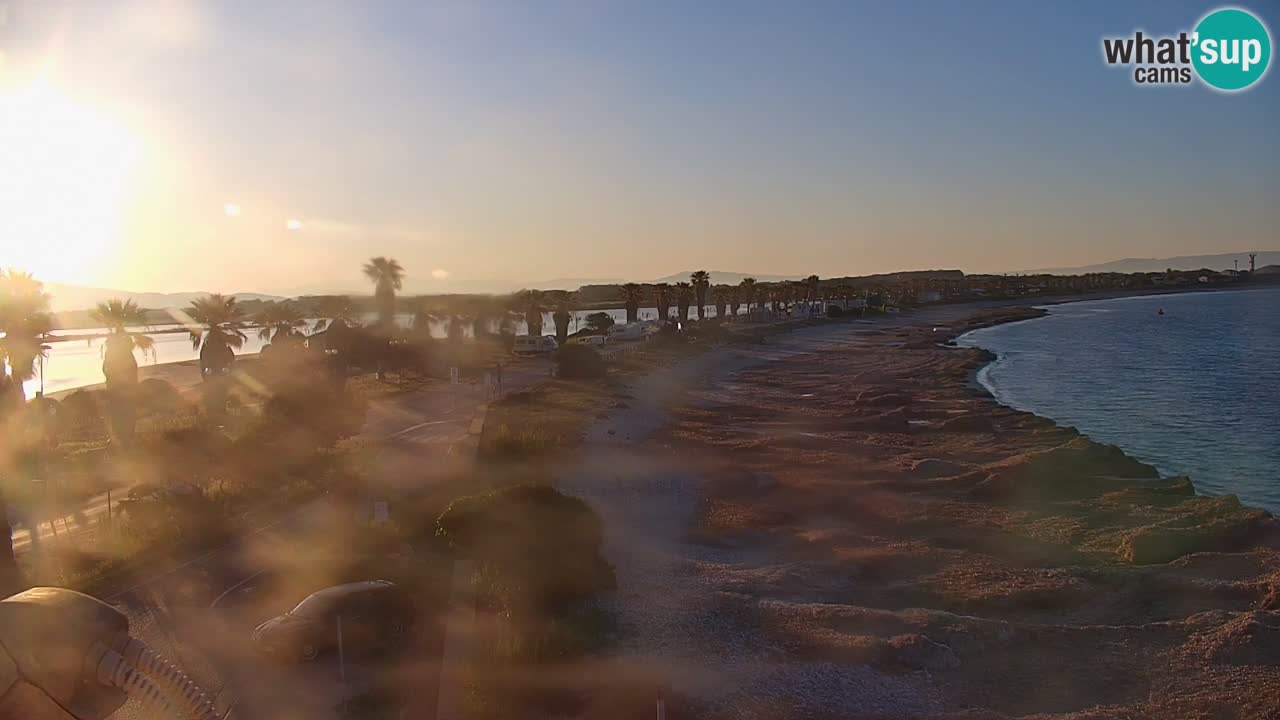 Cala Saline webcam – Strand Putzu Idu | Sardinien
