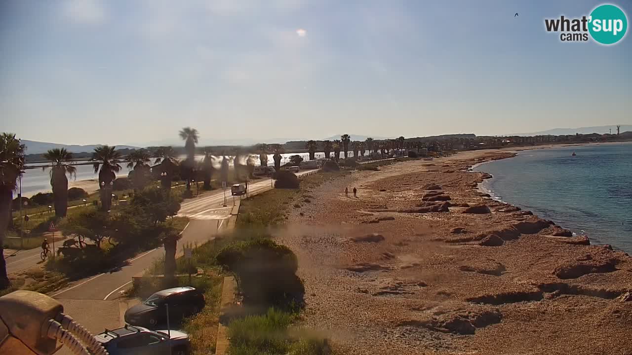 Livecam Putzu Idu – Cala Saline | Sardinia