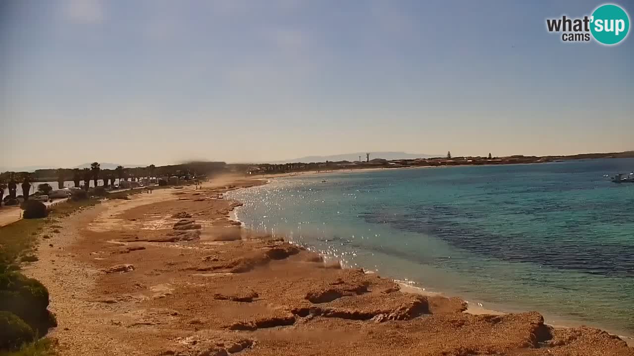 Spletna kamera Cala Saline – Plaža Putzu Idu | Sardinija