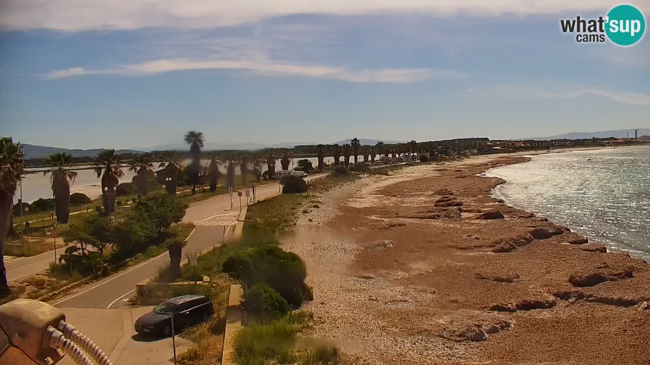 Web Kamera Cala Saline – plaža Putzu Idu | Sardinija
