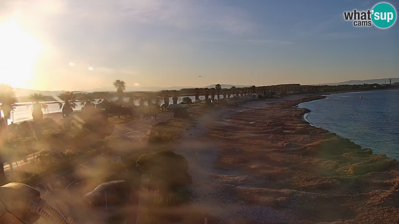 Web Kamera Cala Saline – plaža Putzu Idu | Sardinija