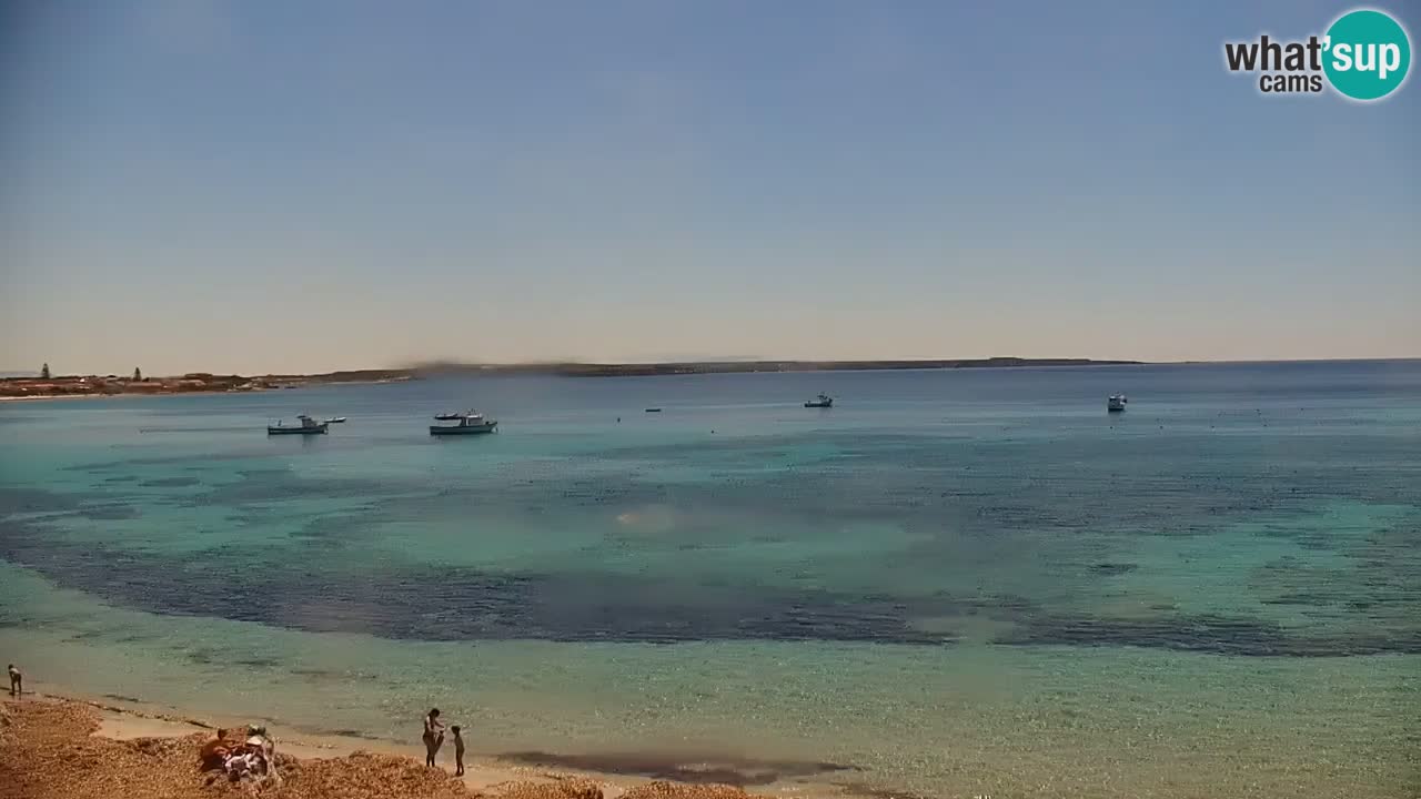 Spletna kamera Cala Saline – Plaža Putzu Idu | Sardinija