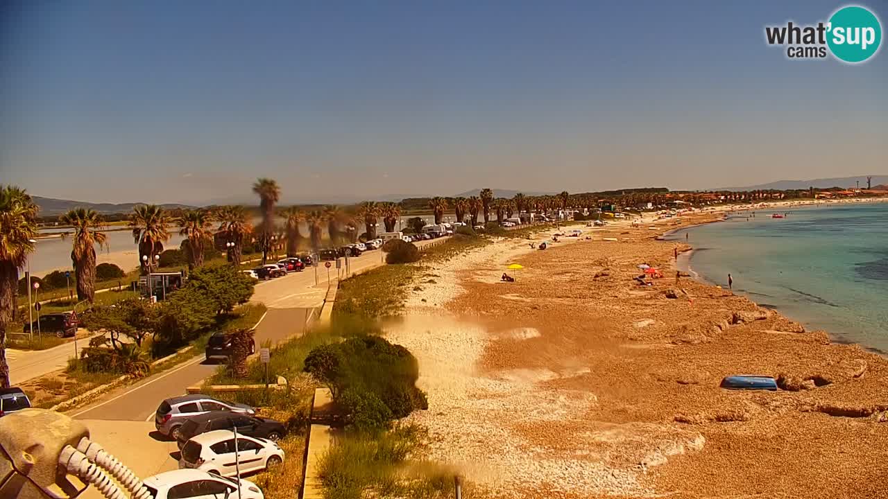Web Kamera Cala Saline – plaža Putzu Idu | Sardinija