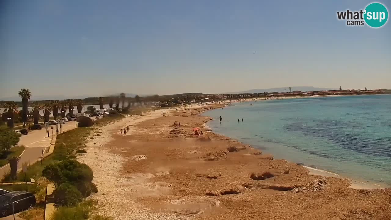 Livecam Cala Saline – Plage Putzu Idu | Sardaigne