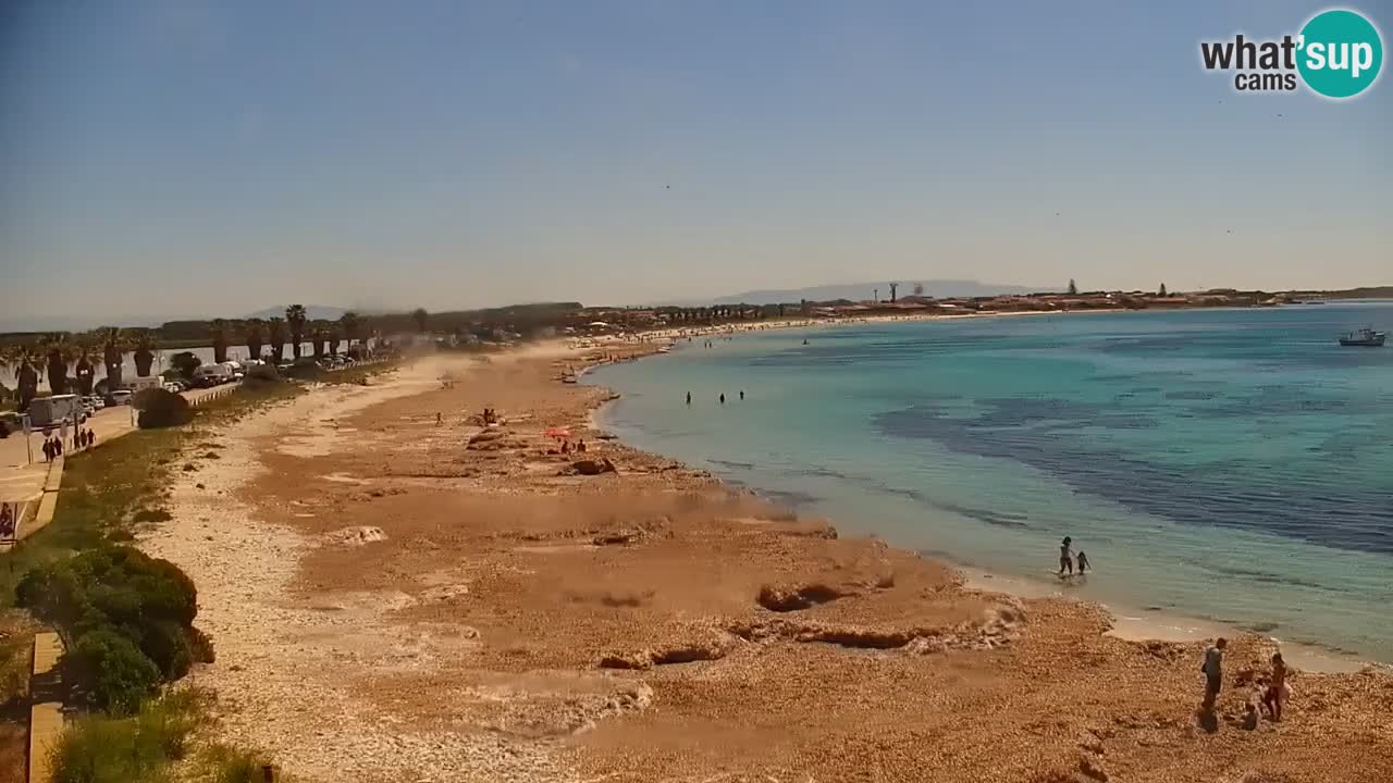 Spletna kamera Cala Saline – Plaža Putzu Idu | Sardinija