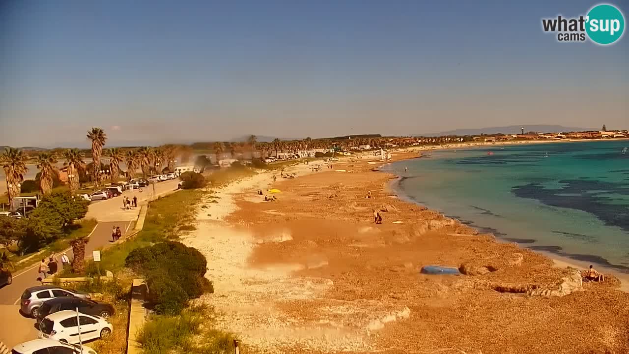 Livecam Putzu Idu – Cala Saline | Sardinia