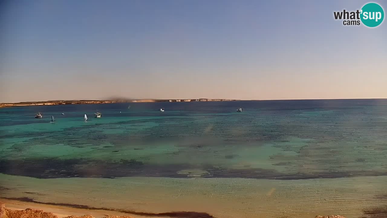 Livecam Cala Saline – Plage Putzu Idu | Sardaigne