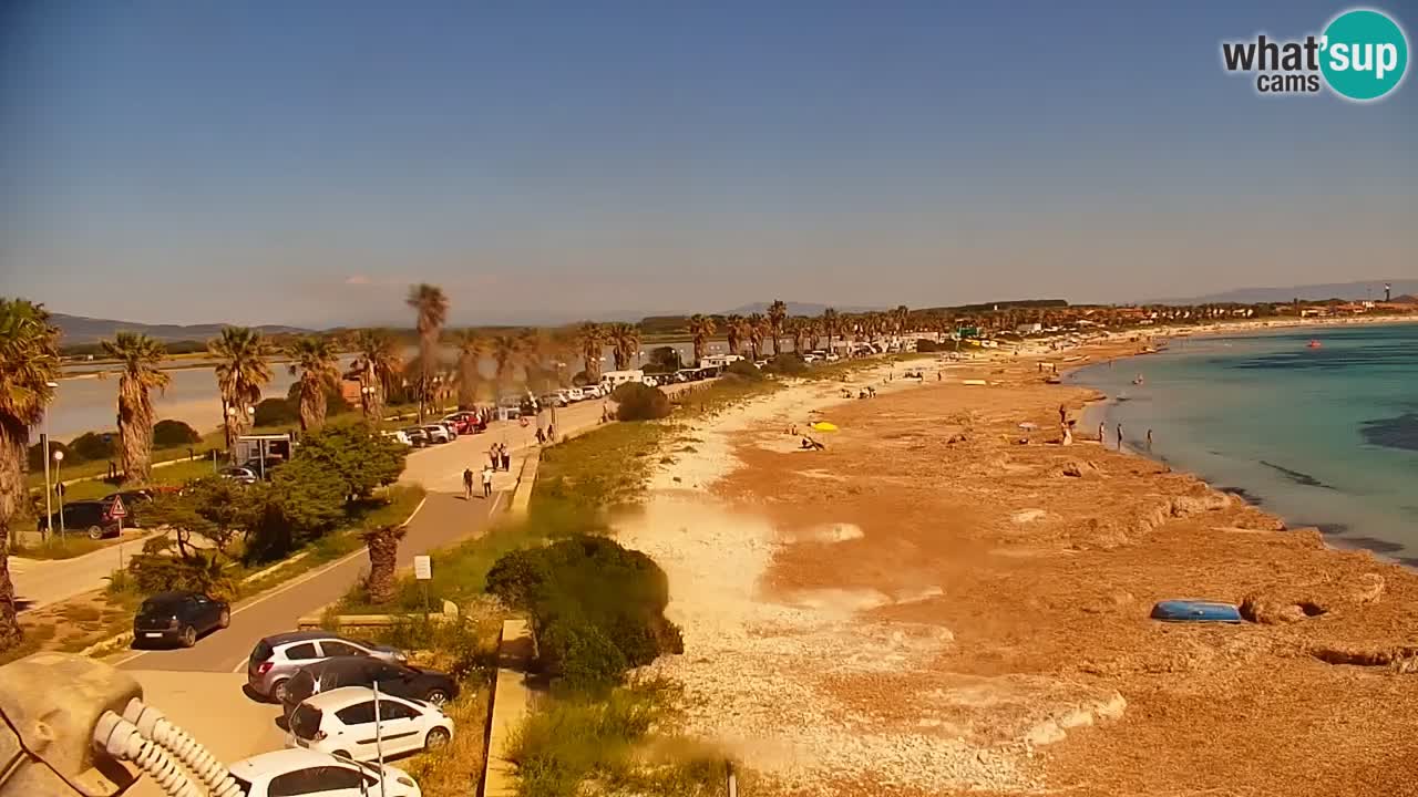 Livecam Cala Saline – Plage Putzu Idu | Sardaigne