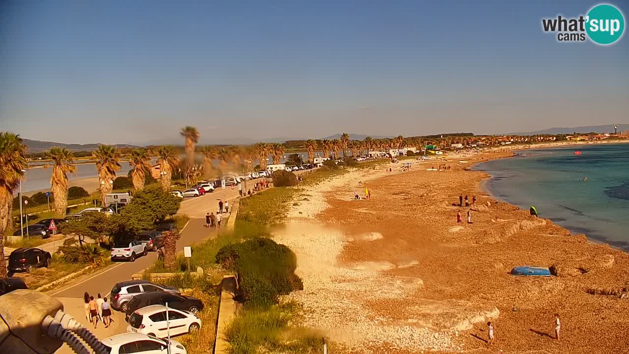 Livecam Putzu Idu – Cala Saline | Sardinia