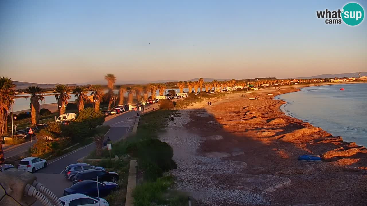 Spletna kamera Cala Saline – Plaža Putzu Idu | Sardinija