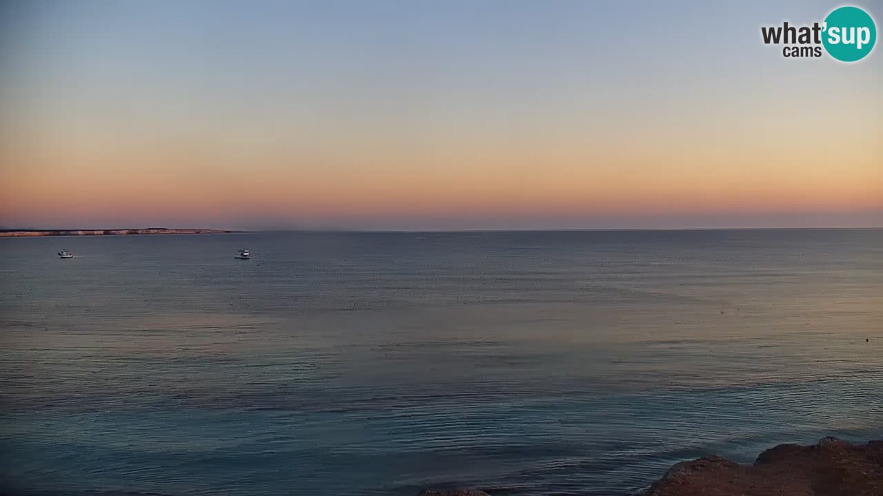 Spletna kamera Cala Saline – Plaža Putzu Idu | Sardinija