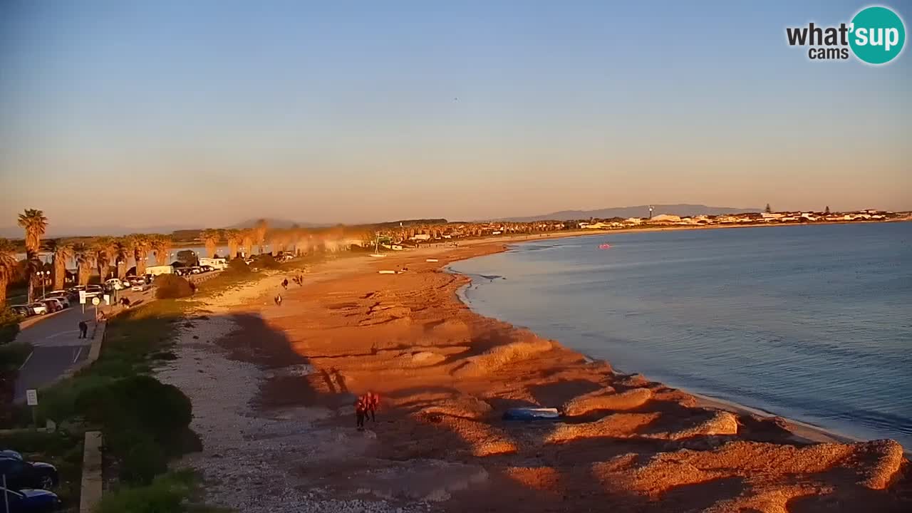 Livecam Cala Saline – Plage Putzu Idu | Sardaigne