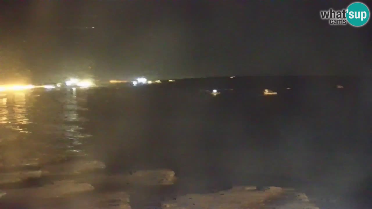 Spletna kamera Cala Saline – Plaža Putzu Idu | Sardinija