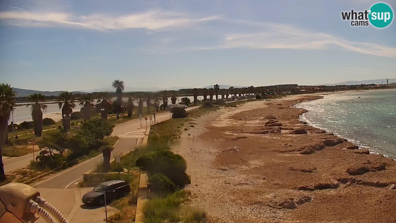 Livecam Putzu Idu – Cala Saline | Sardinia