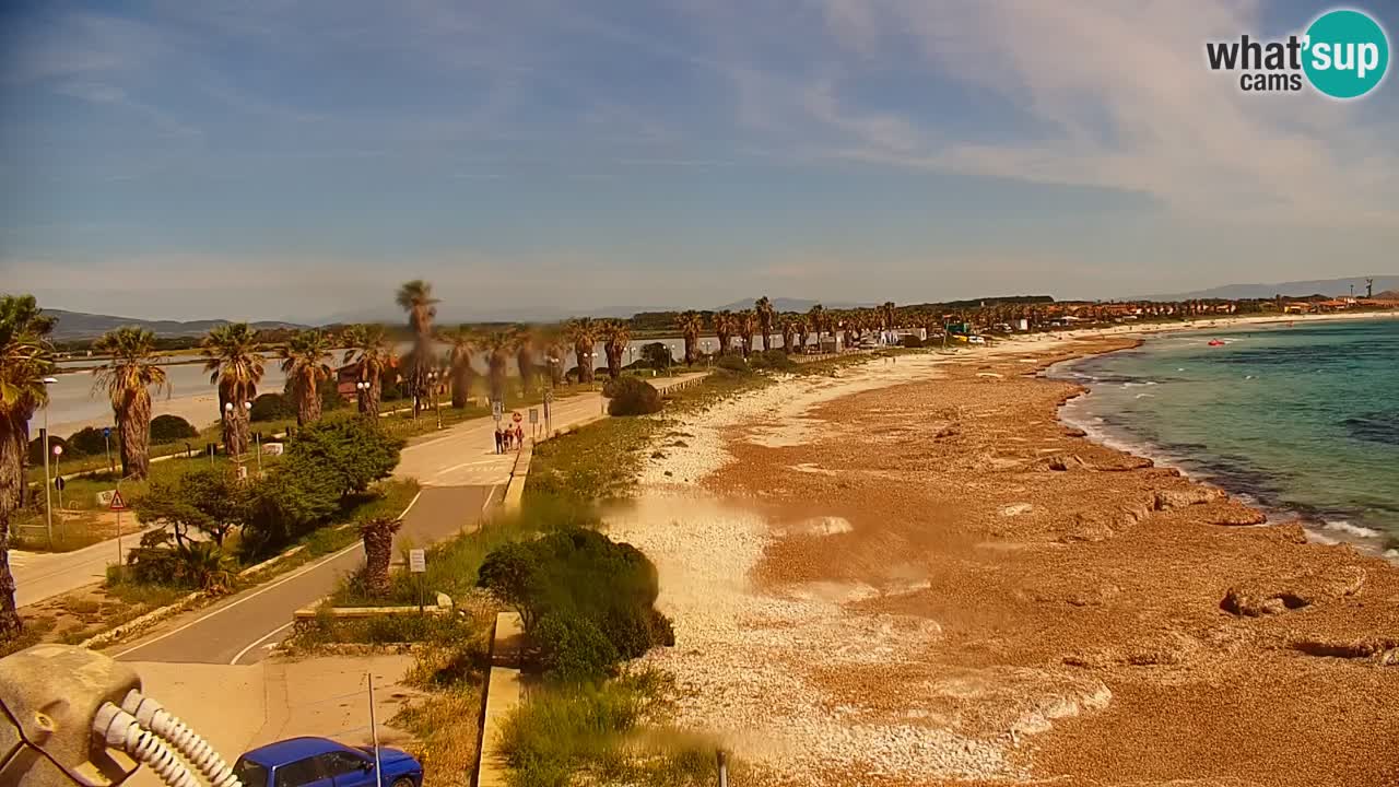 Livecam Putzu Idu – Cala Saline | Sardinia