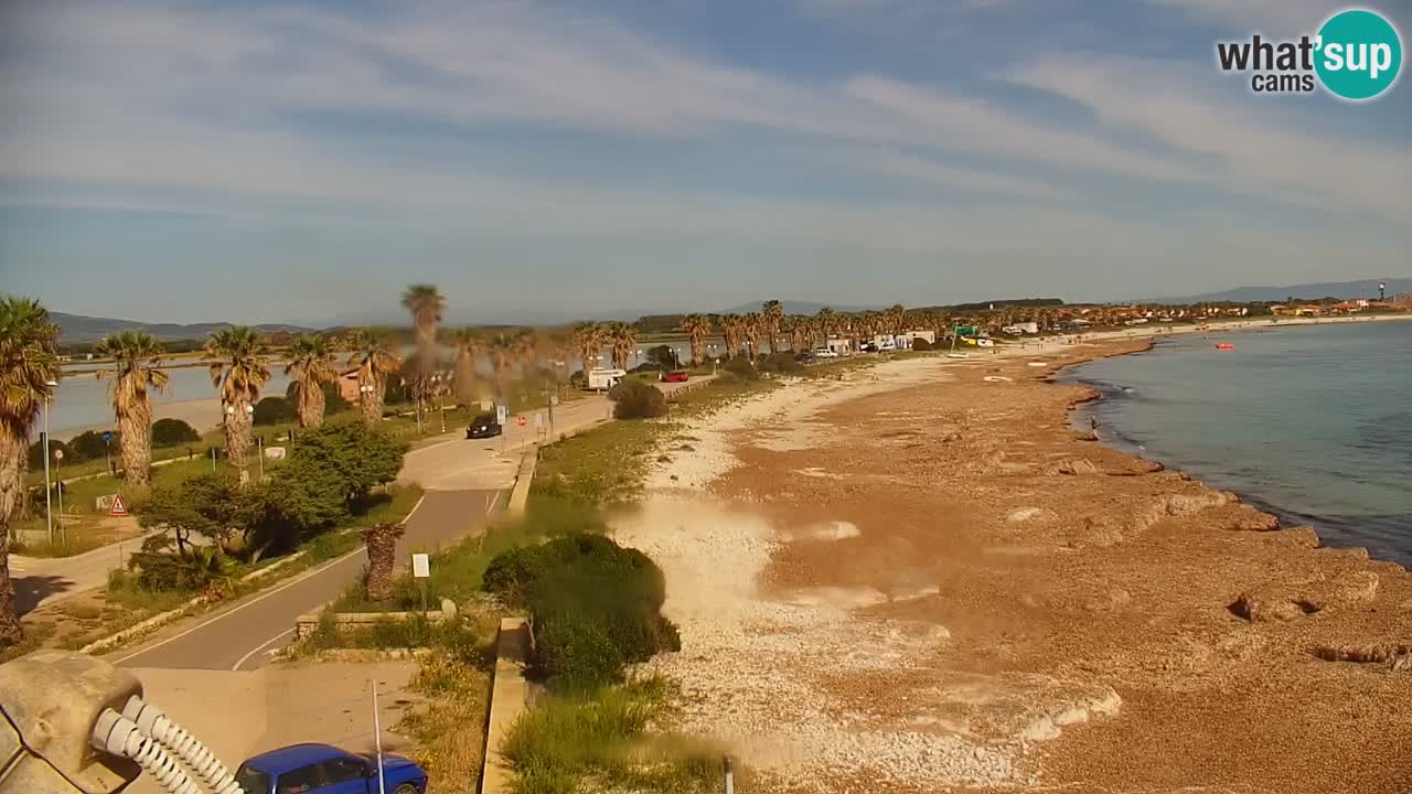 Livecam Putzu Idu – Cala Saline | Sardinia