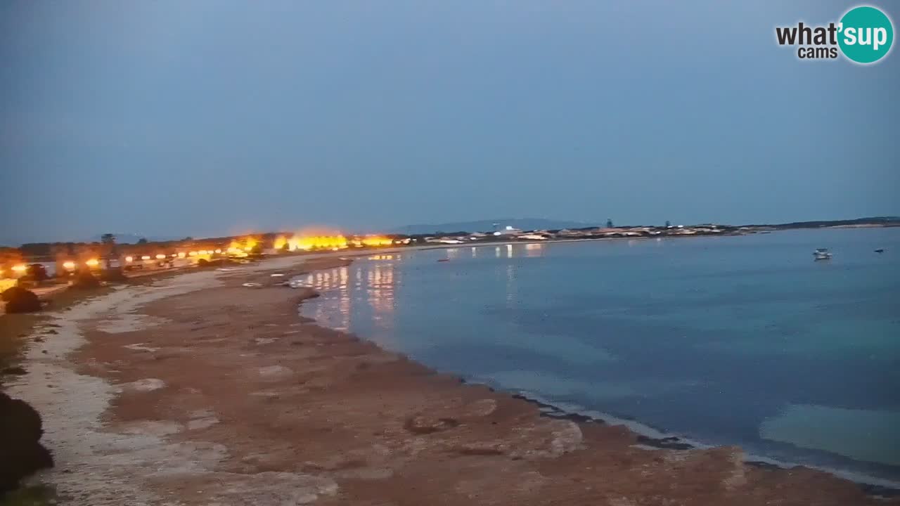 Web Kamera Cala Saline – plaža Putzu Idu | Sardinija