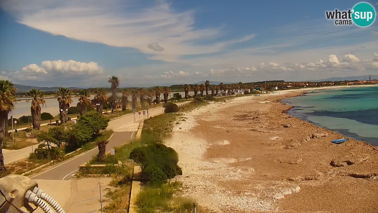 Livecam Putzu Idu – Cala Saline | Sardinia