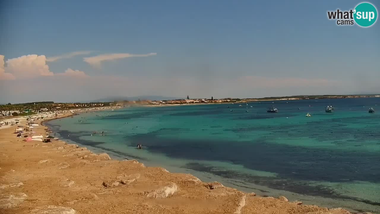 Spletna kamera Cala Saline – Plaža Putzu Idu | Sardinija