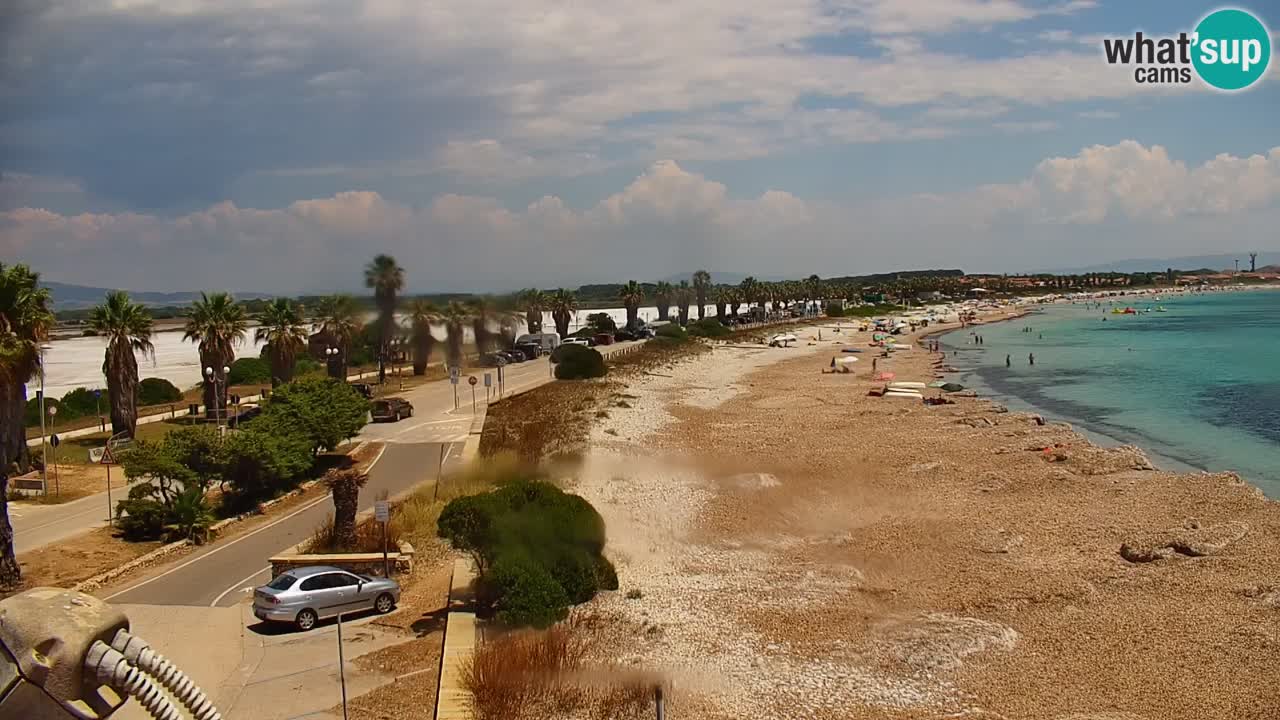 Cala Saline webcam – Strand Putzu Idu | Sardinien